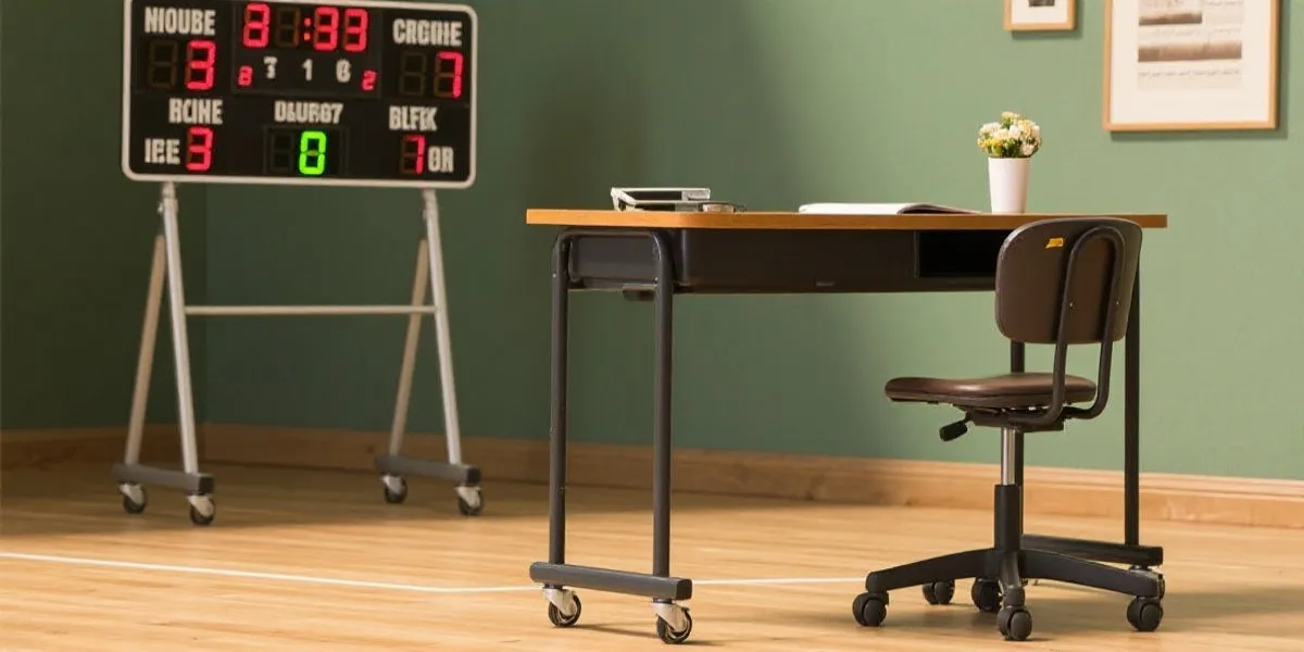 S16 赛事数据与解说席示意图