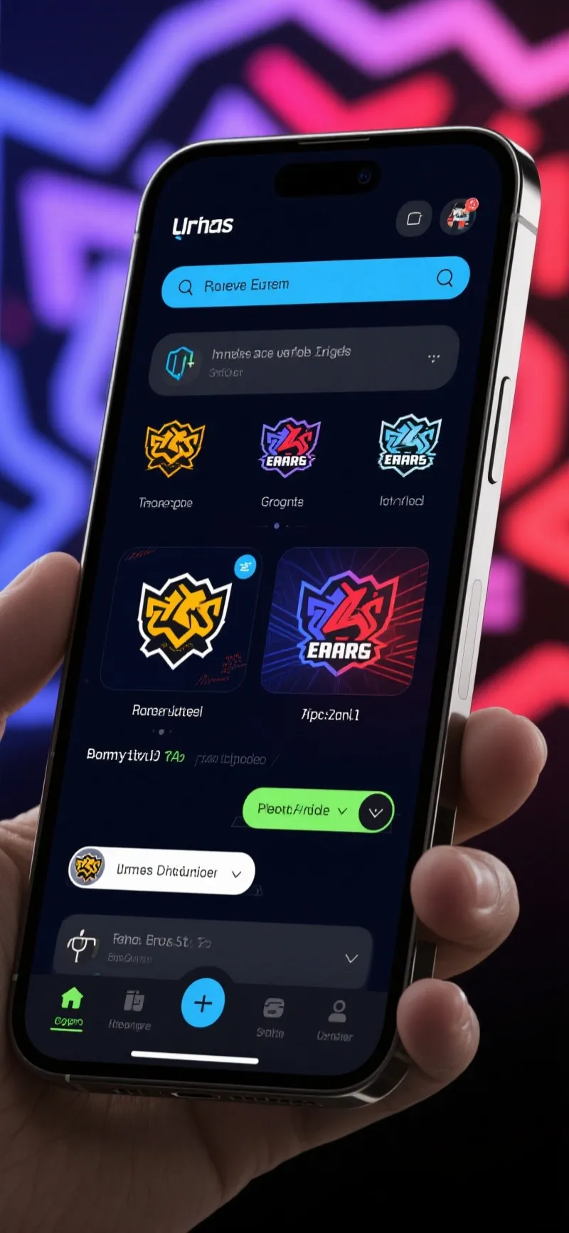英雄联盟S16 App Interface